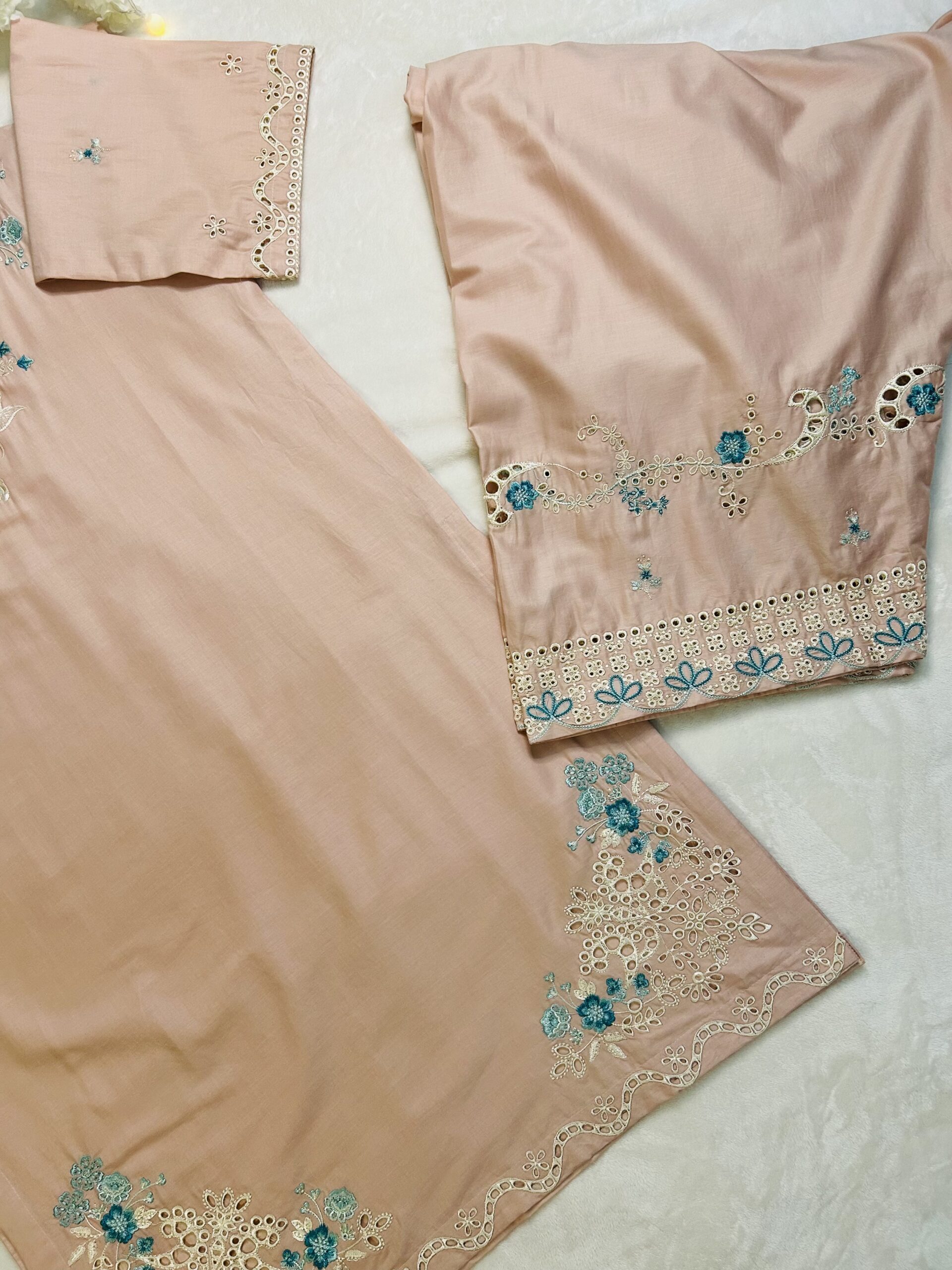 2 piece embroidered suit 2 piece embroidered suit